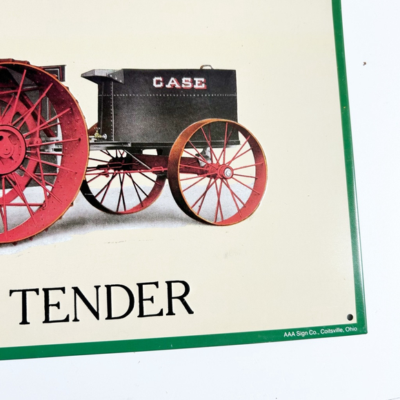 Rustic Metal Sign Case Engine and Tender - Picture 2 of 6